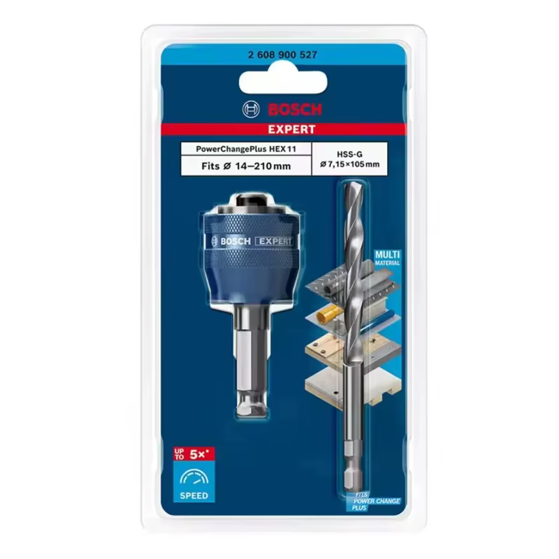 BOSCH 2608901966 Expert Change Plus HSS foret système de scie cloche adaptateur perceuses accessoires d'outils électriques d'origine