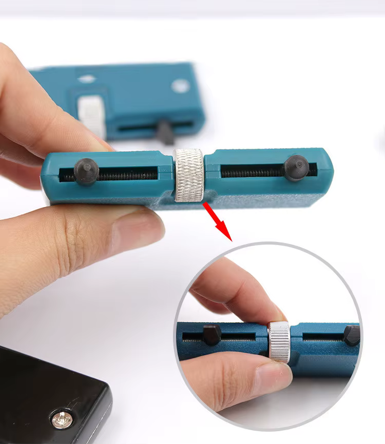 Kit de remplacement de batterie de montre, clé de retrait arrière pour rotation, ouvre-boîtier à couvercle ouvert, montre avec dissolvant d'entretien arrière de montre