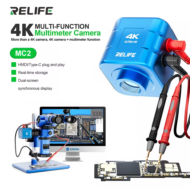 RELIFE MC2 – caméra multimètre multifonction