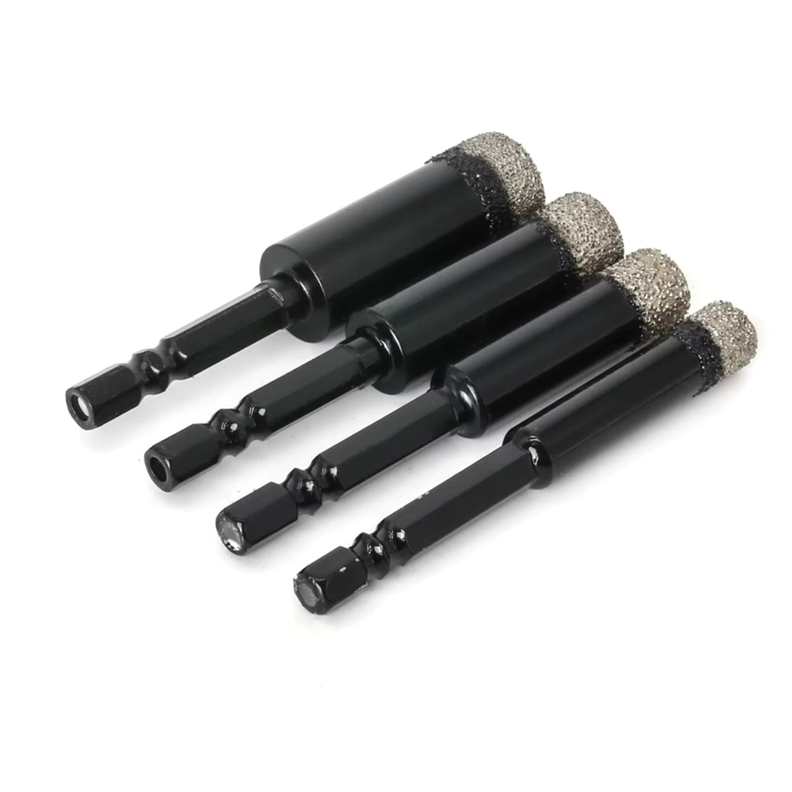 5-16mm tige hexagonale brasée carrelage en céramique sèche diamant foret trou scie marbre
