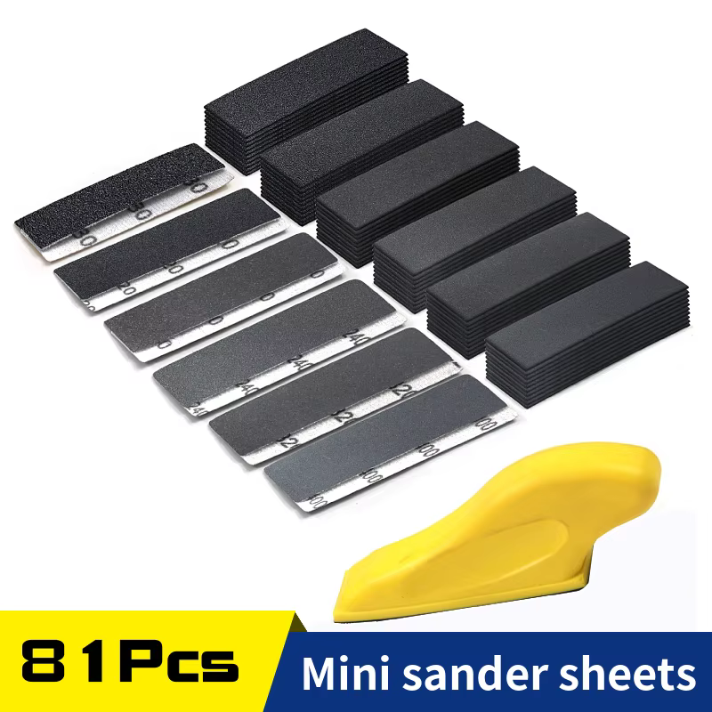 Kit de micro-ponceuse, 80 pièces