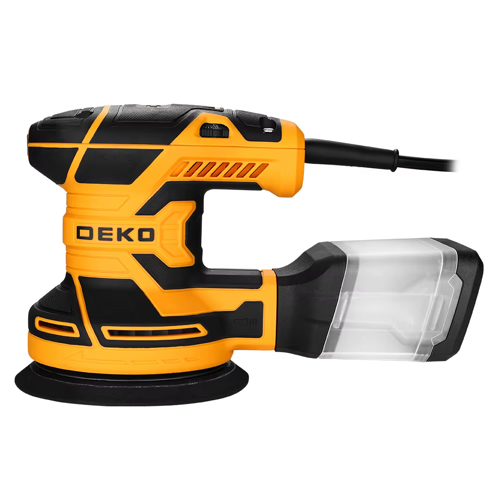 DEKO DKOS32XL125 320W Speed 14000pm Random Orbit Sander Carpenter Strong Dust Collection Polisher Home DIY