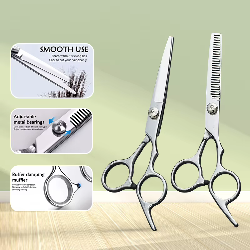 1 pièces ciseaux de coiffure 6 pouces