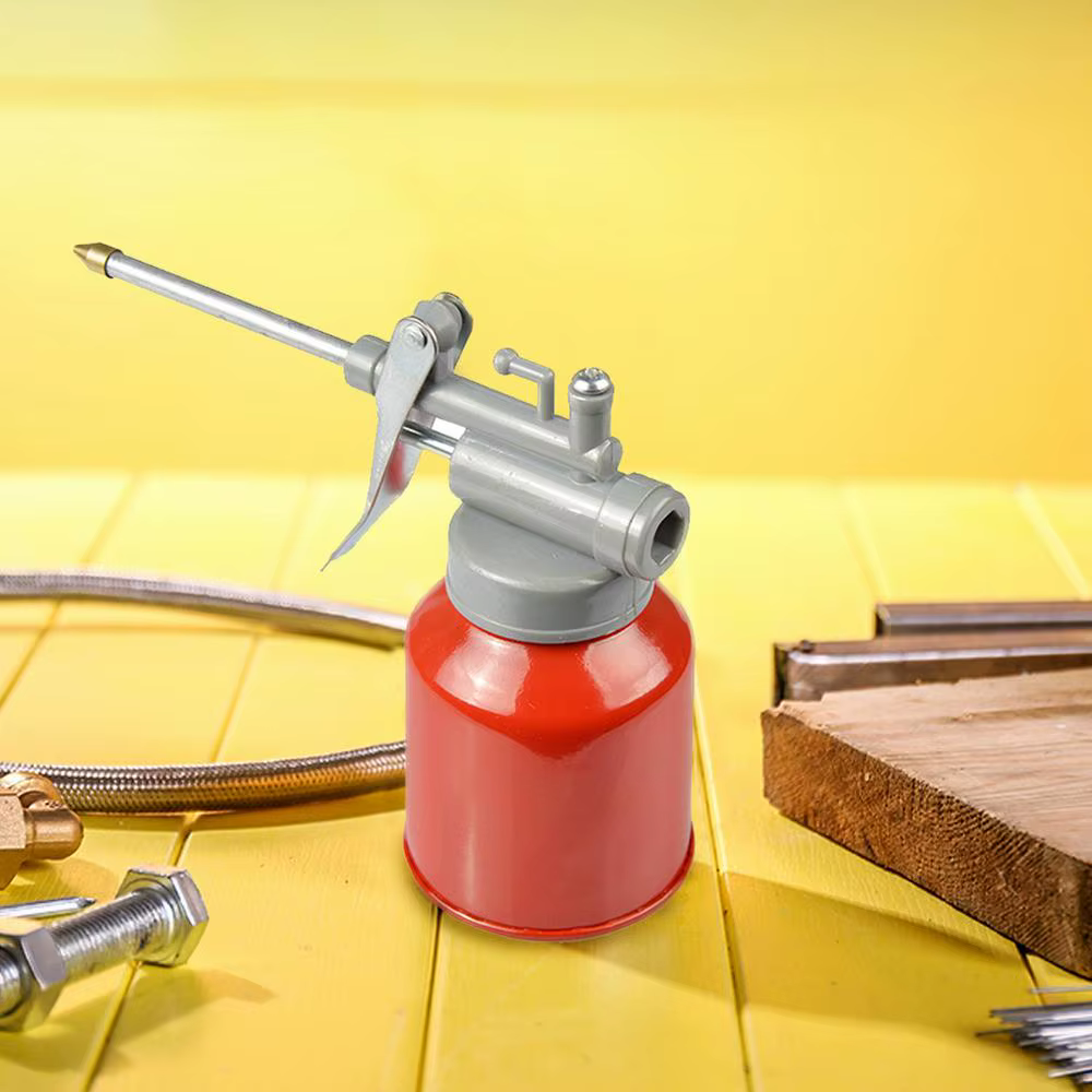 250ml huile peut bec pompe à pouce huileur huile peut Pot huile de lubrification haute pression pompe huileur graisse pour Application outil de réparation de voiture
