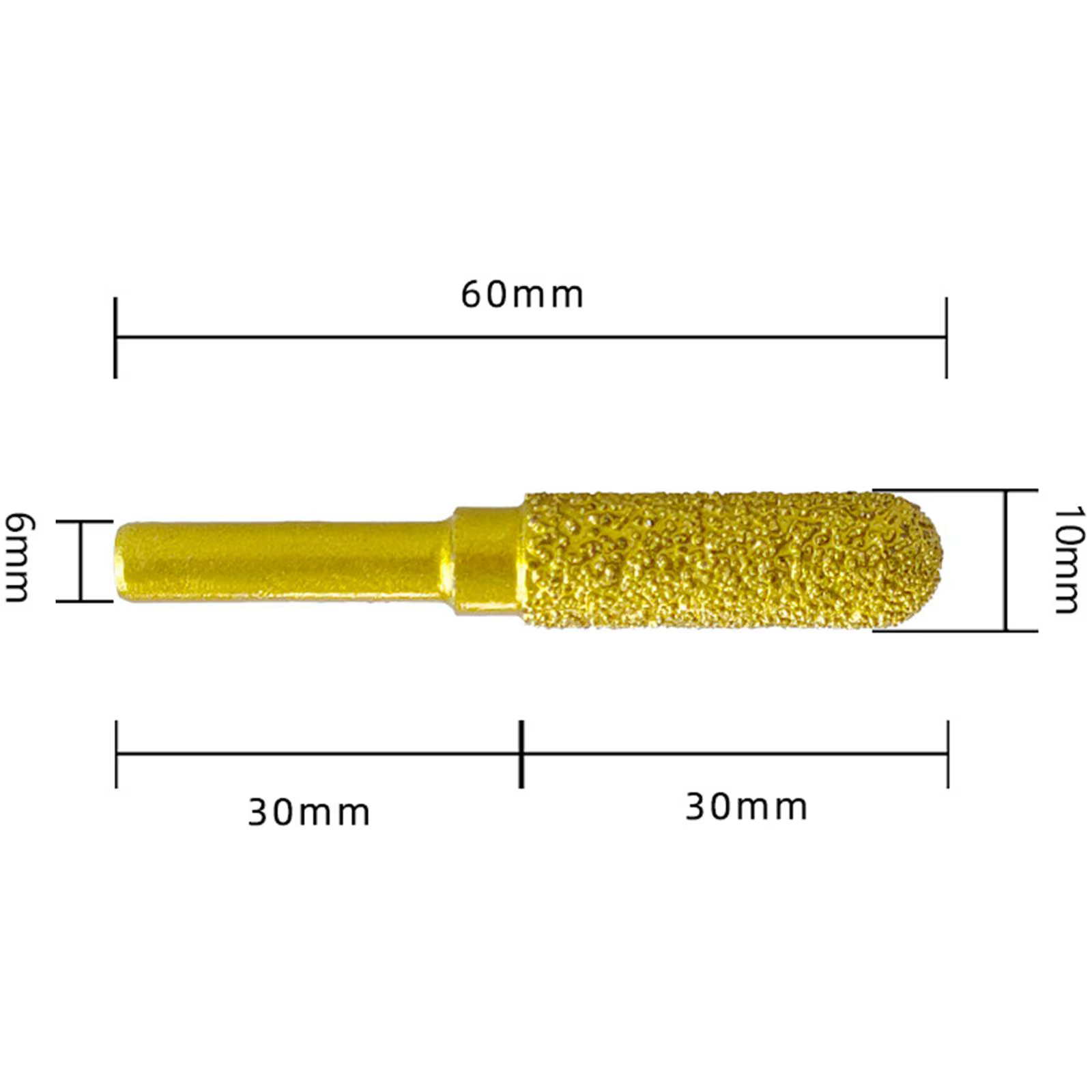 Mèche de meulage diamantée