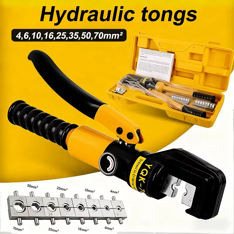 Pince à sertir hydraulique 4-70 mm2 YQK-70 pression 8T outils hydrauliques domestiques
