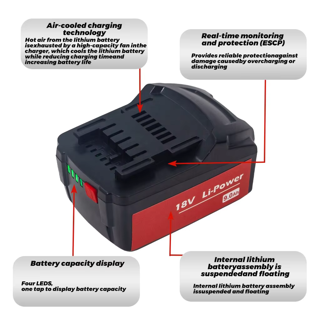 Batterie pour outil électrique sans fil Metabo