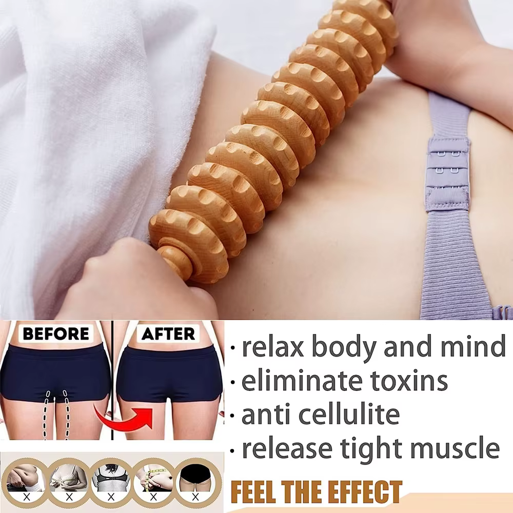 Outils de Massage thérapeutique en bois pour la mise en forme du corps, Drainage lymphatique Anti-Cellulite, Massage professionnel en bois pour la sculpture de la taille