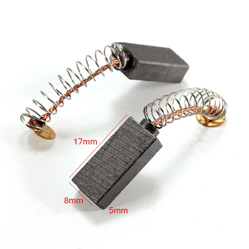 2/10 pièces 17X8X5mm brosses en carbone perceuse électrique outil