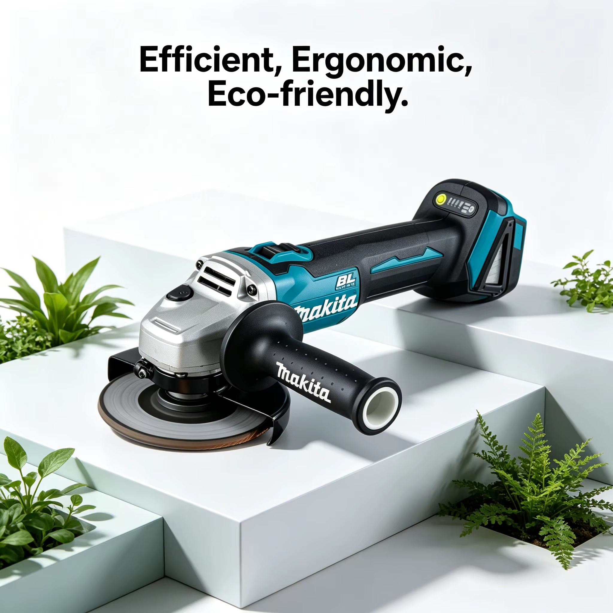 Meuleuse d'angle sans fil Makita DGA404 18V sans balais | Ponceuse électrique (outil sans batterie)