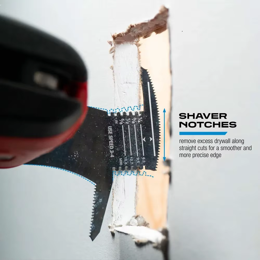 Grattoir multi-outils lame de scie oscillante