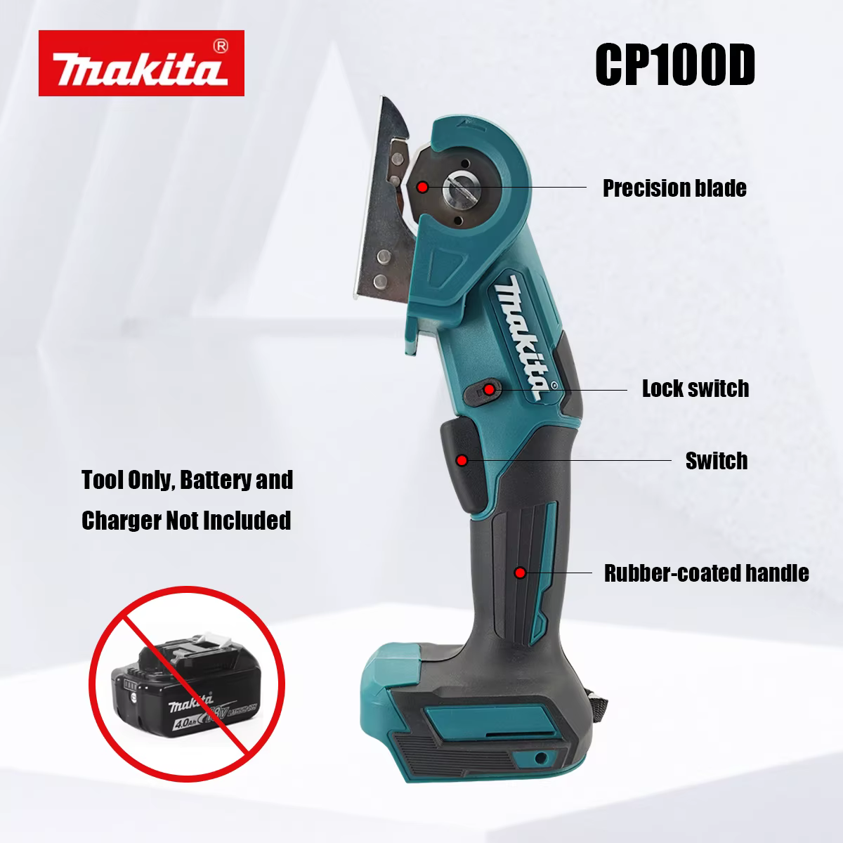 Coupe-tapis sans fil Makita CP100