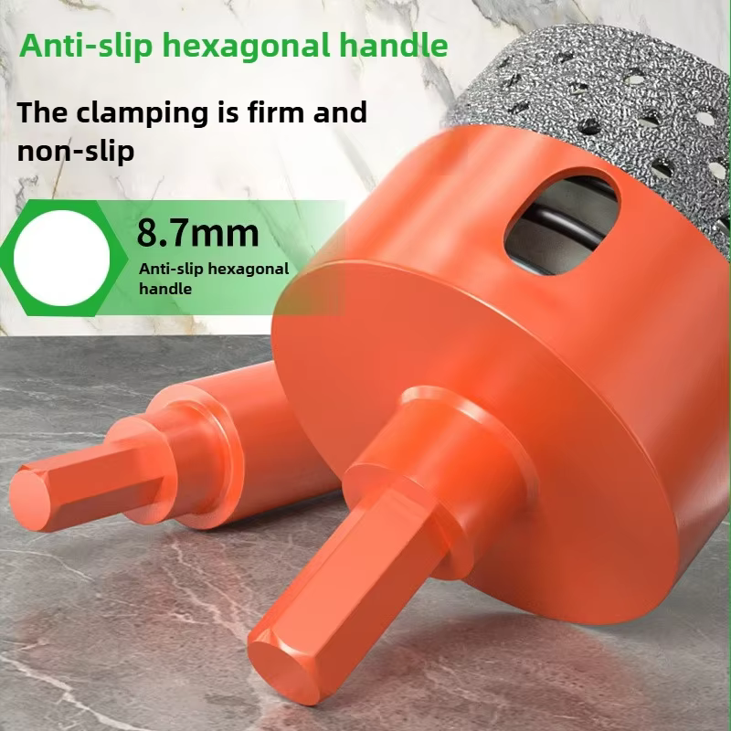 Foret diamanté à queue hexagonale pour carrelage céramique