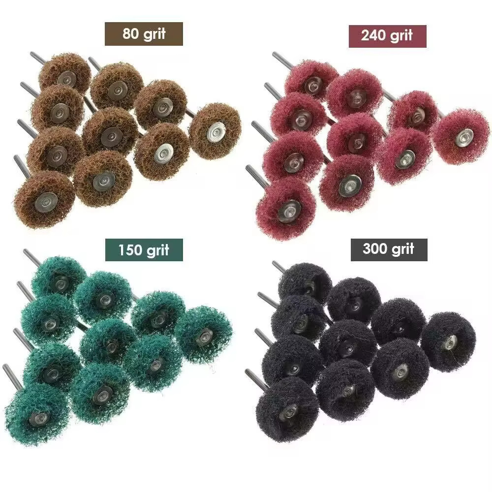 Mini perceuse, brosse Abrasive