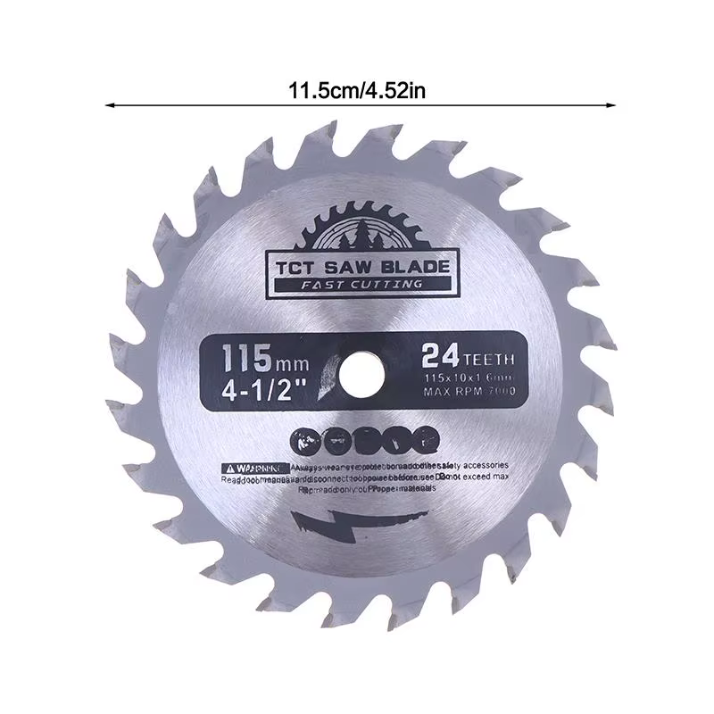Lame de scie circulaire 115mm 24T/40T