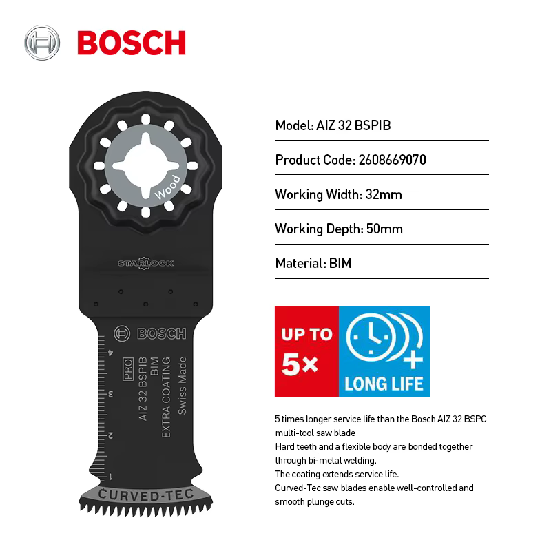 Lame de coupe pour bois Bosch Starlock série EXPERT lames de scie accessoires professionnels