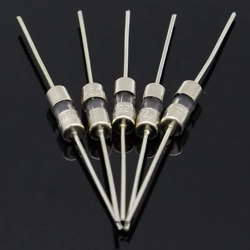Kit assorti de fusibles M125 avec broches, 50 pièces/lot, 3x10mm, 5 valeurs, composants électroniques 0,5a 1A 2A 3A 5A