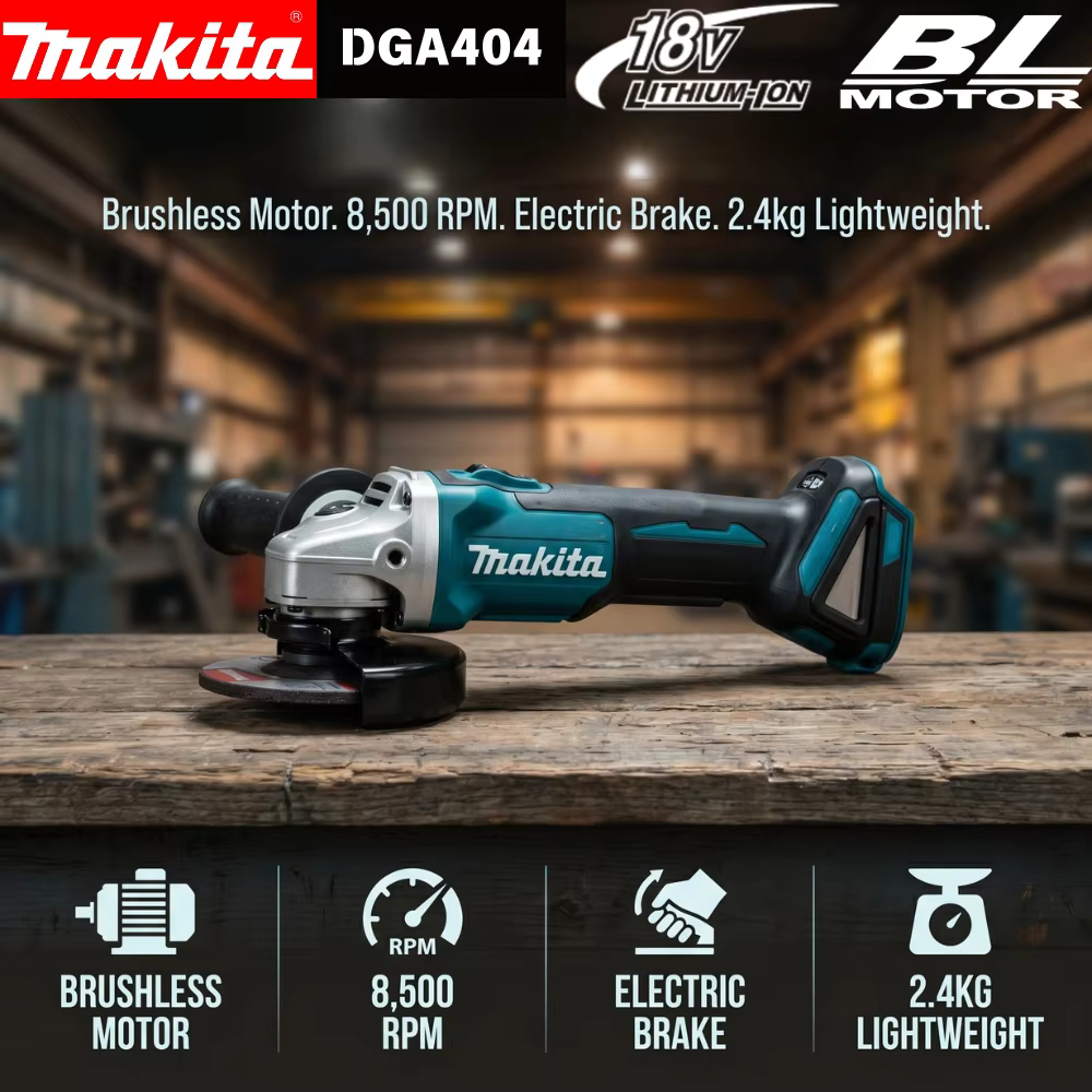 Makita DGA404 18V 125mm Outil de ponçage sans fil