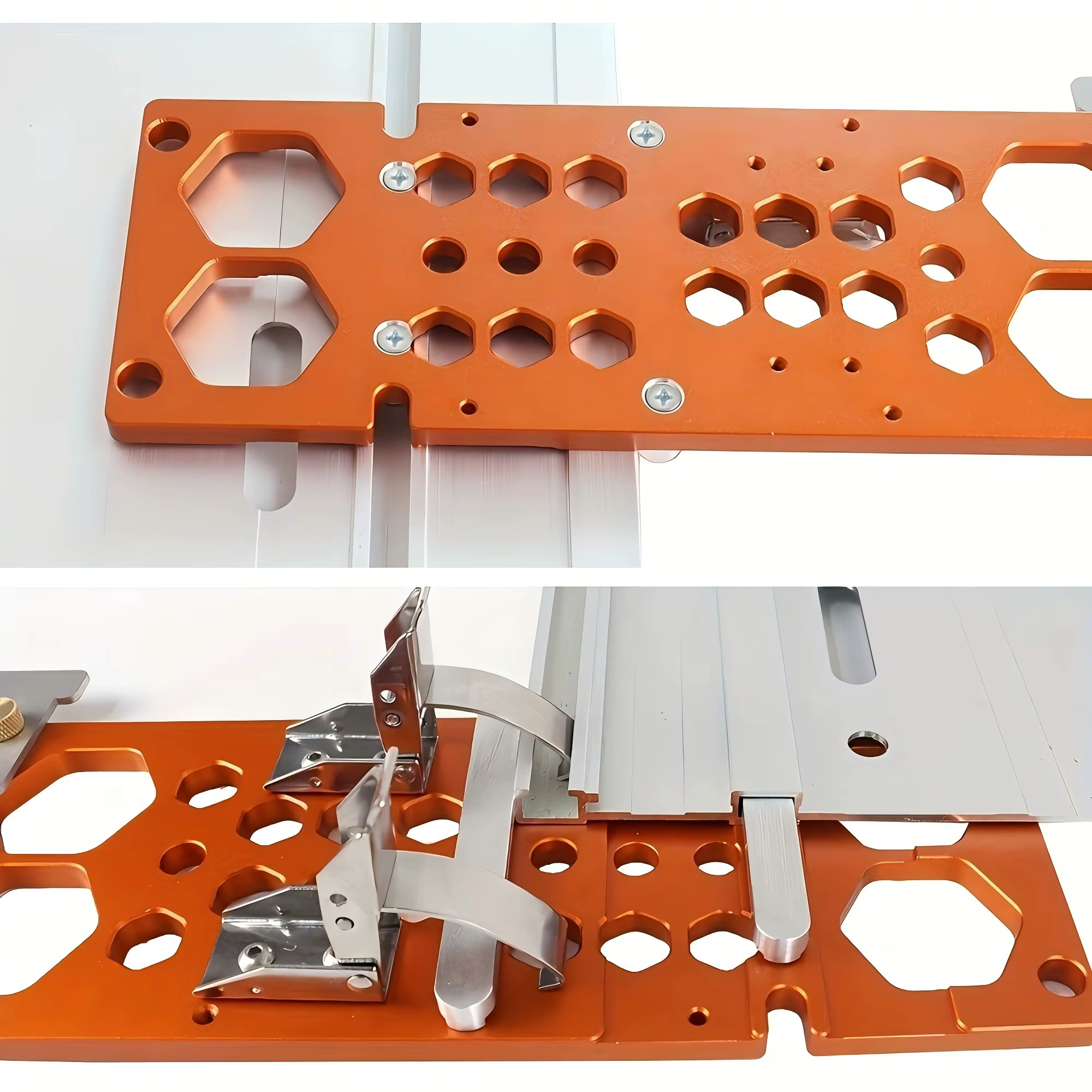 Scie sur rail en alliage d'aluminium