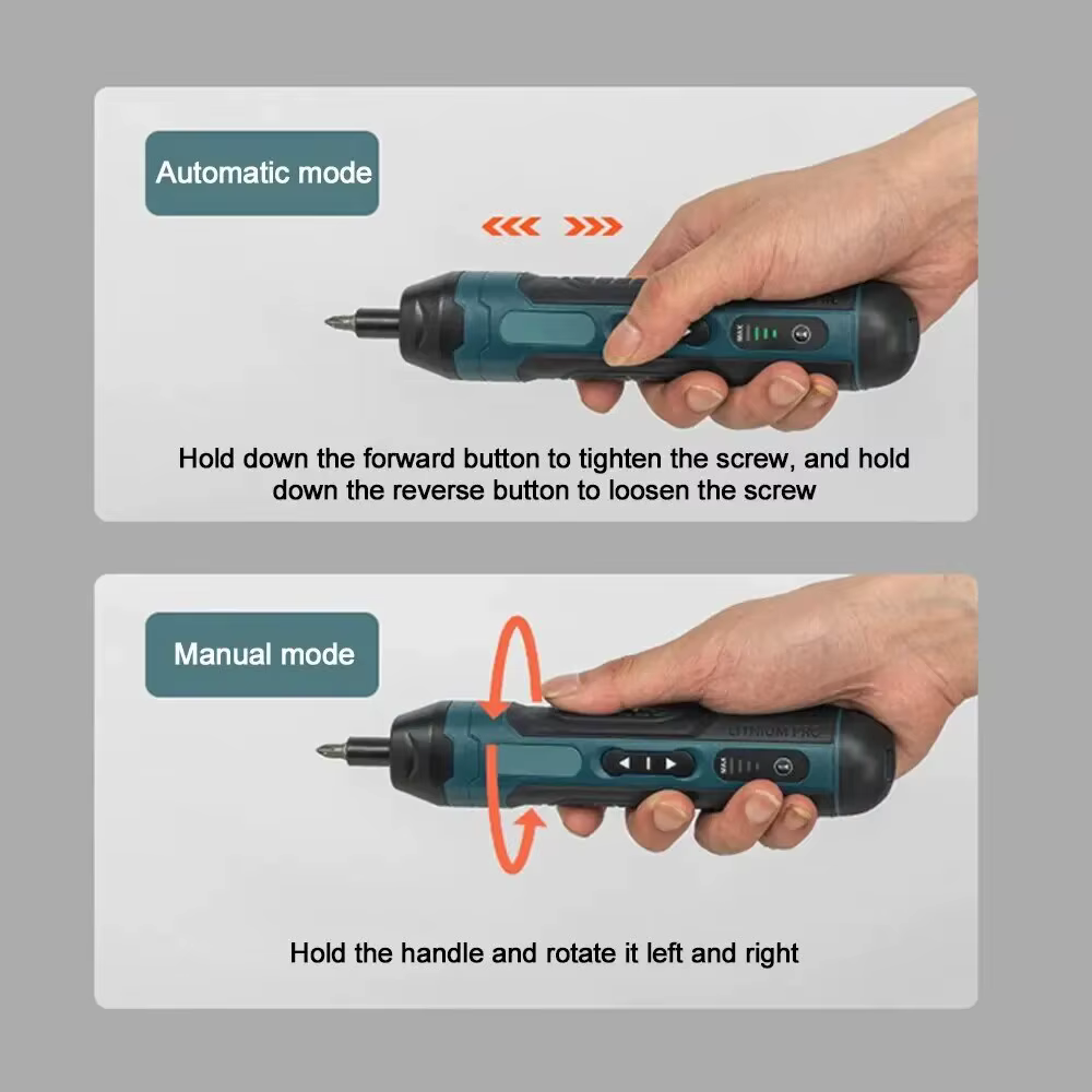 Mini tournevis électrique sans fil 1300mah