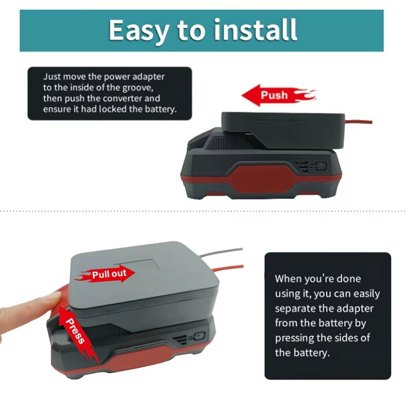 Adaptateur de batterie pour outil électrique