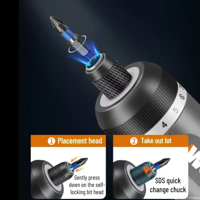 Worx 4V jeu de tournevis électriques WX242 Portable intelligent sans fil
