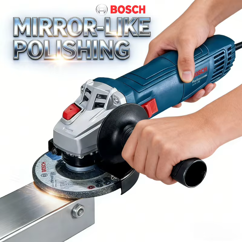 Meuleuse d'angle BOSCH GWS 800 | 800W 12000RPM | Disque de 100 mm | Pour la découpe et le meulage du métal/du pierre