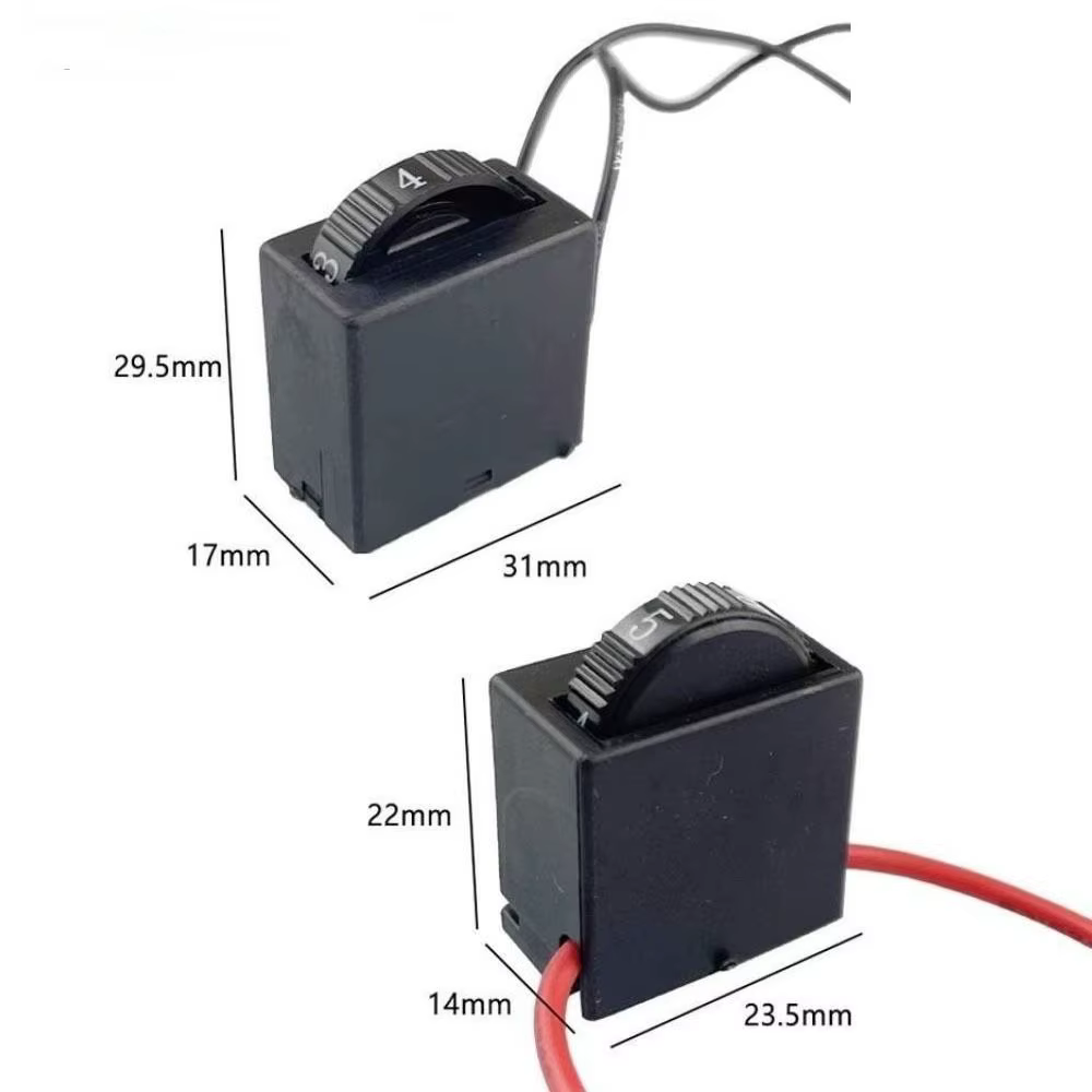 6 Speed Regulation Controller Switch AC220V 12A 250V Electric Grinder