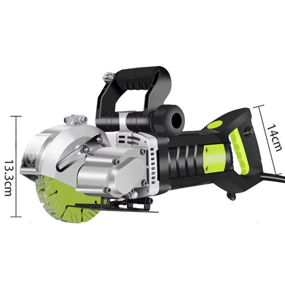 Machine à rainurer murale électrique sans poussière 40/45MM avec scie circulaire pour installation hydroélectrique - Outil de découpe de rainures de précision