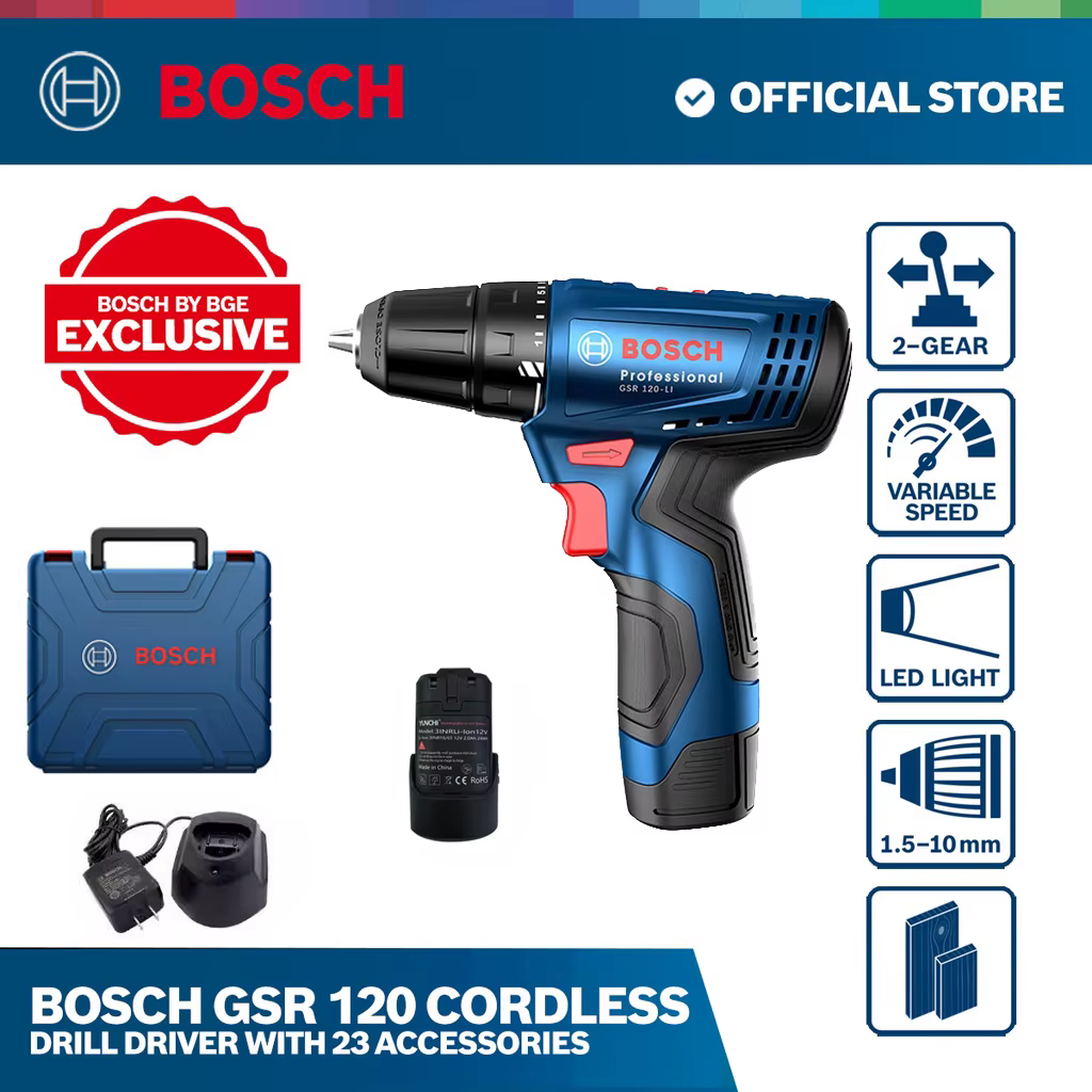 Bosch-Perceuse électrique GSR 120 Li 12V