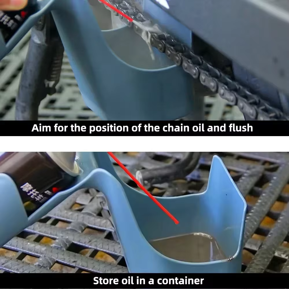 Boîte à outils de stockage d'huile de moto et de vélo