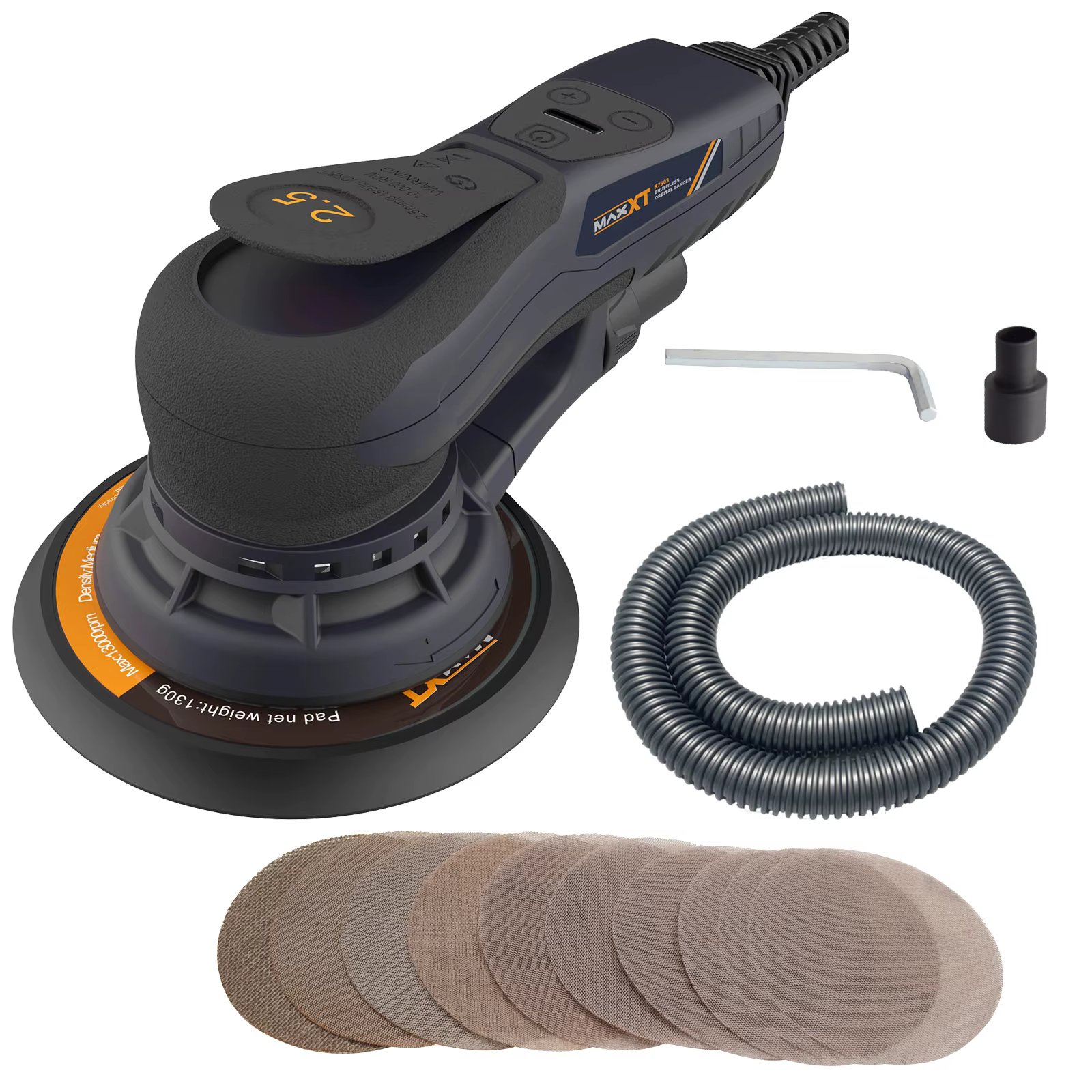 Ponceuse orbitale électrique sans fil multifonction MAXXT 6'' 5