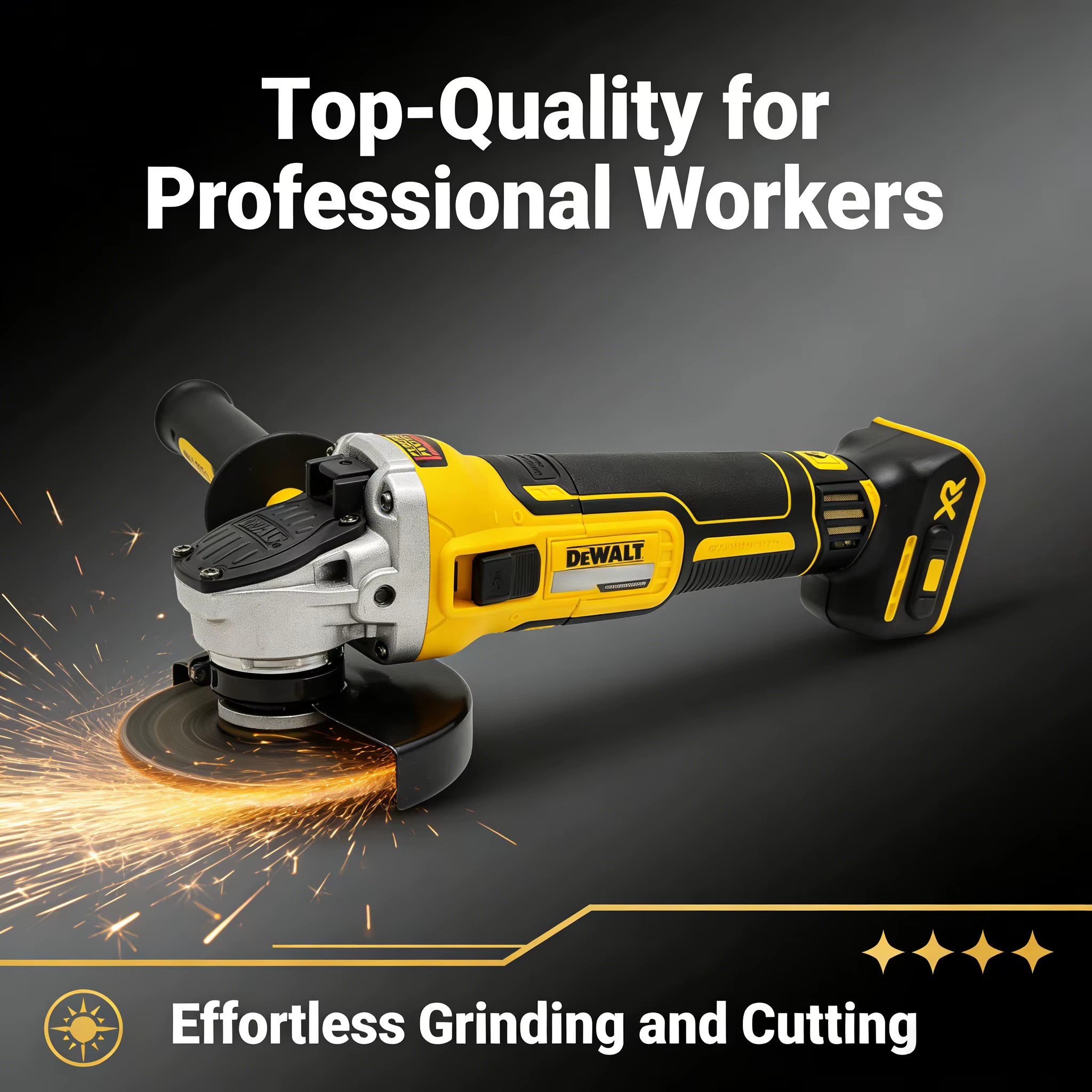 DEWALT DCG405N 20V Meuleuse d'angle sans fil sans balais