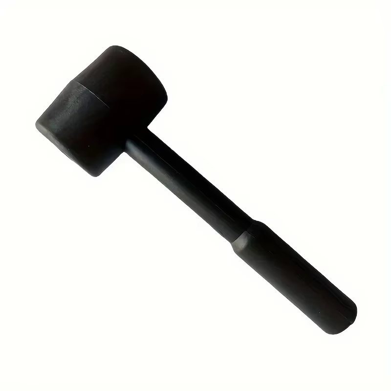 Maillet en caoutchouc noir – outil durable et polyvalent pour le bricolage