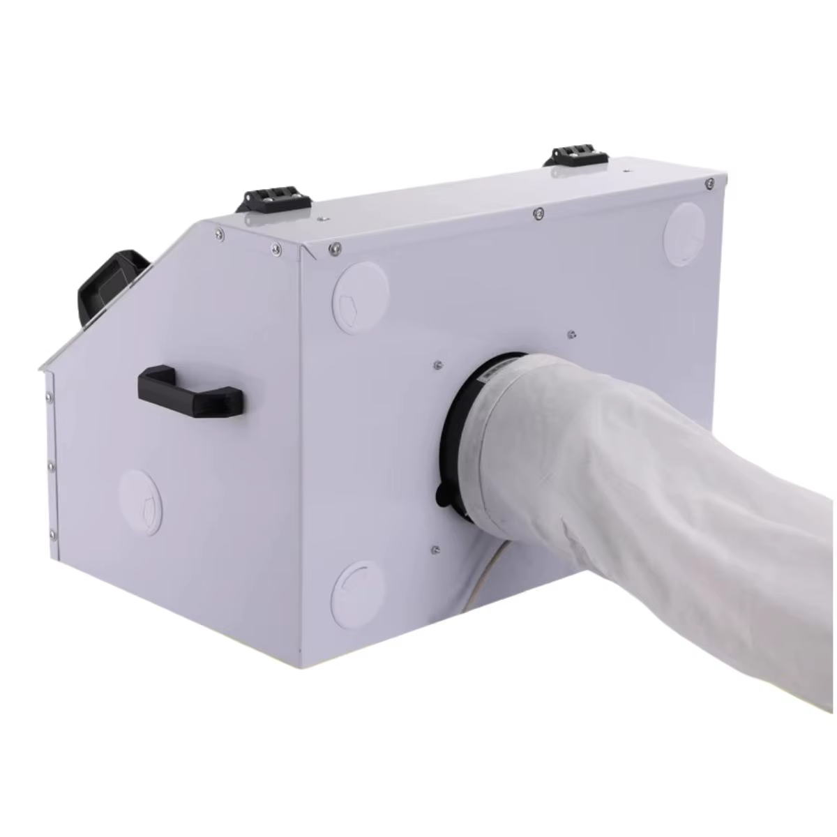 Boîte anti-poussière métallique monobloc pour machine de meulage de table