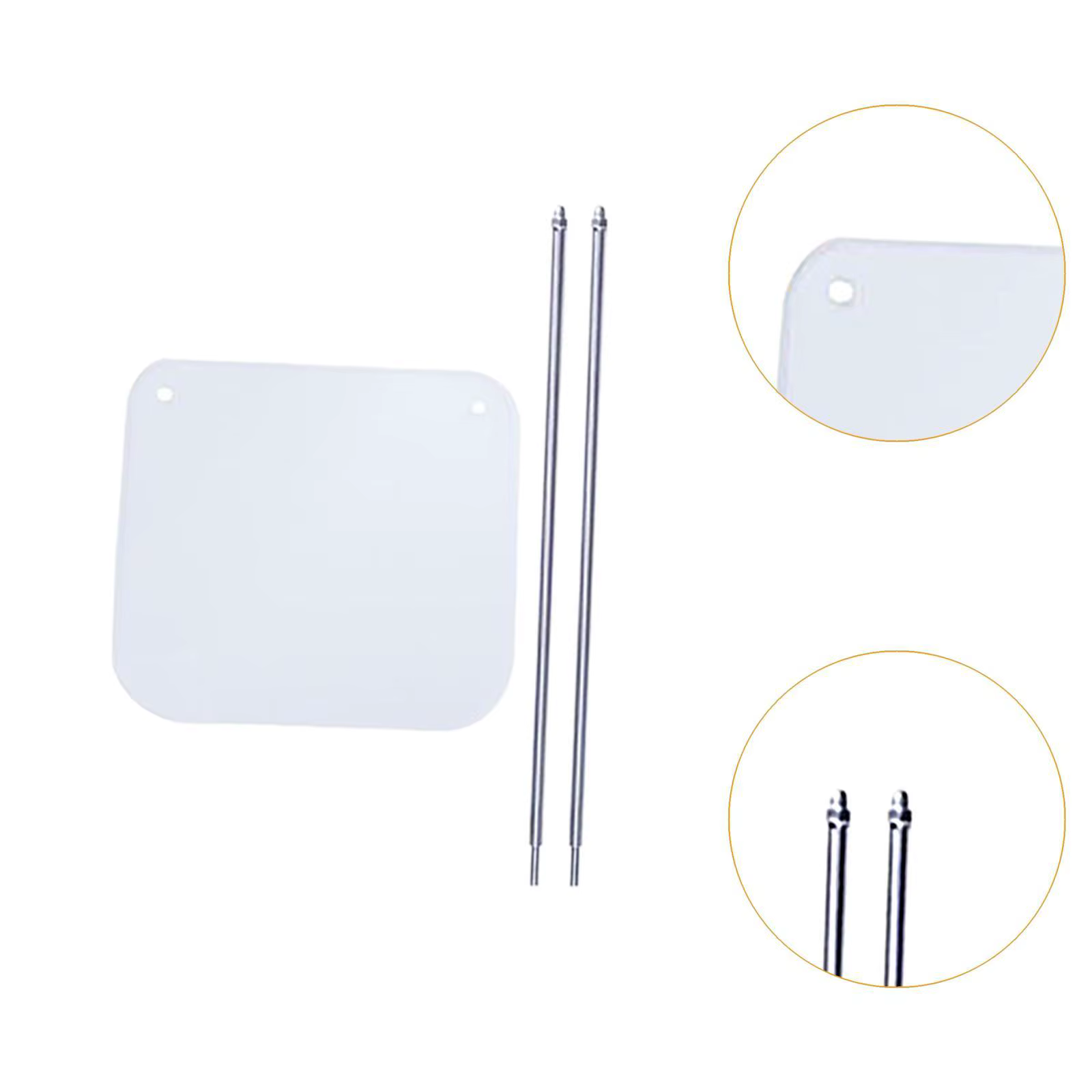Broyeur professionnel de vitrail à lunette acrylique