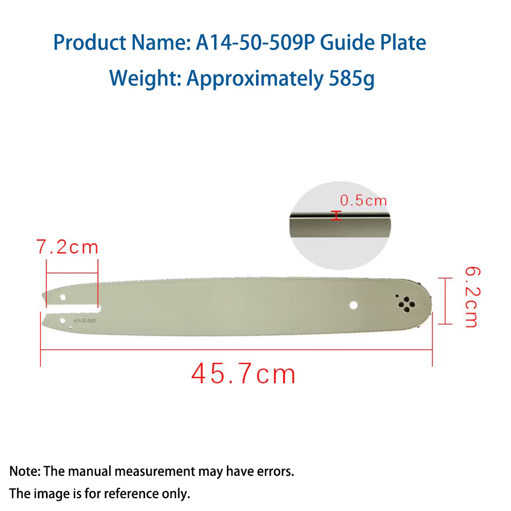 Barre de guidage STIHL MS170 Compatible avec la tronçonneuse MS180/MS194/MS211 14 pouces 50DL