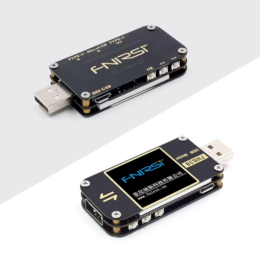 FNIRSI FNB38 compteur de courant et de tension testeur USB QC4 + PD3.0 2.0 PPS Test de capacité du protocole de charge rapide