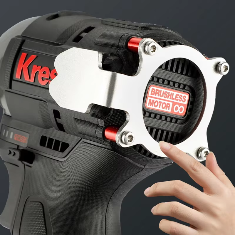 Perceuse électrique, rangement à suspension rapide