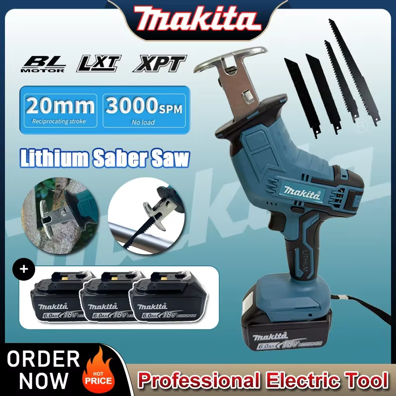 Scie sauteuse électrique sans fil Makita