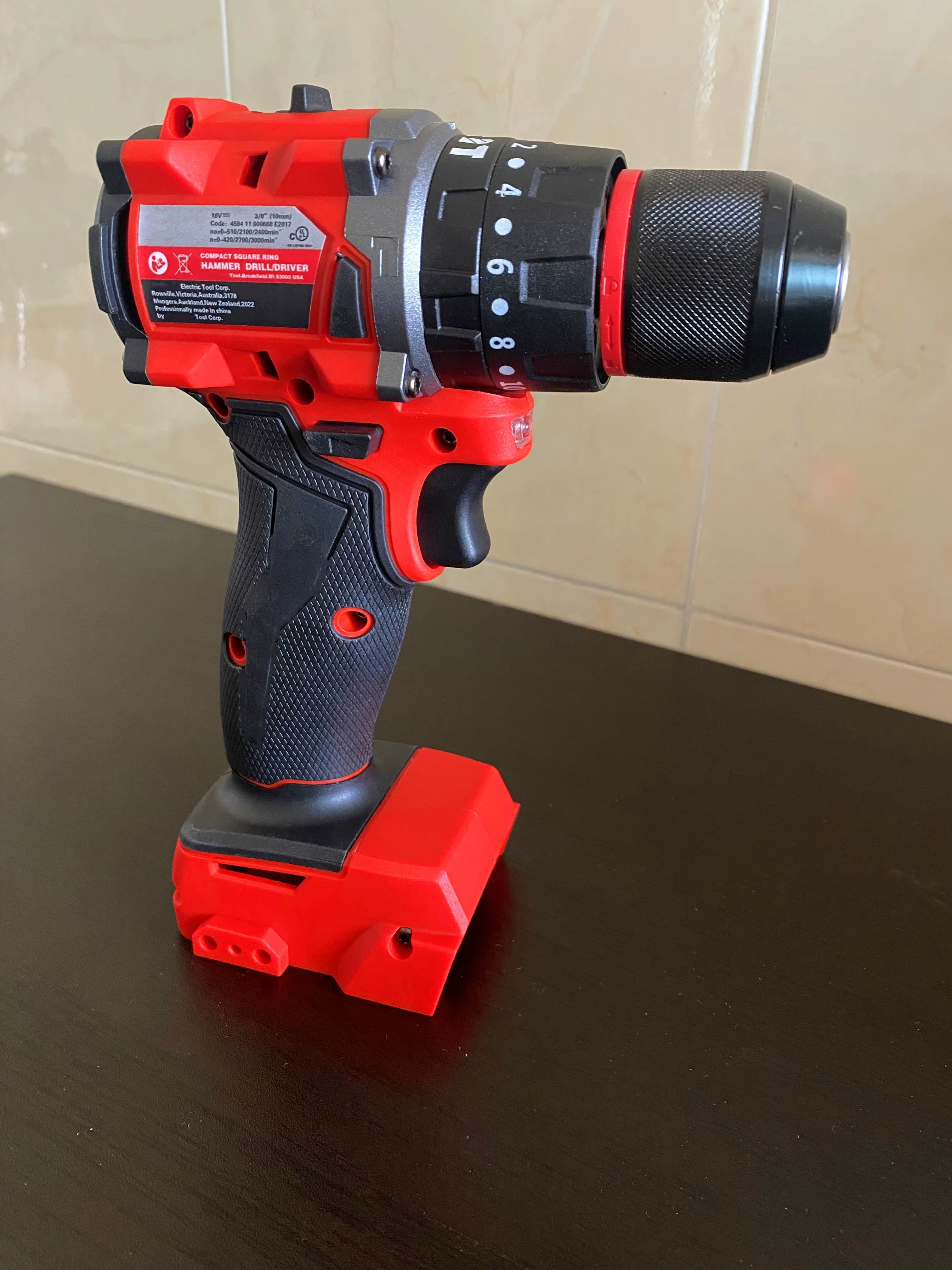 Compatible Milwaukee 18V batterie perceuse à percussion électrique 150N.M