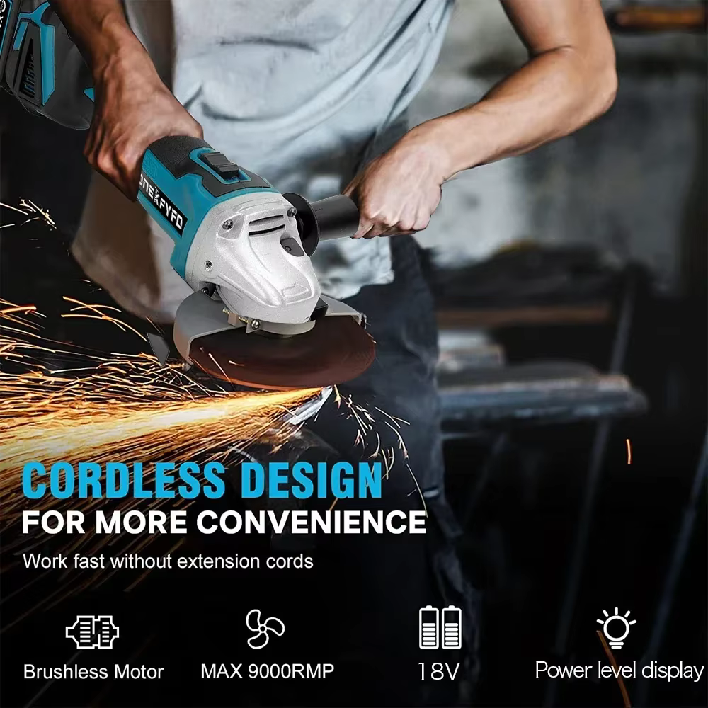 Meuleuse d'angle sans fil pour Makita