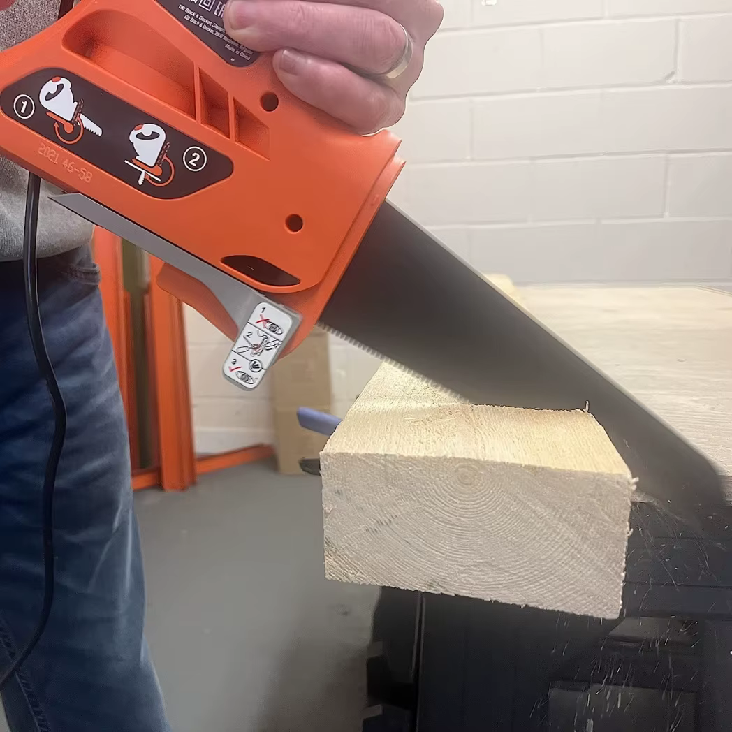 JIAYOUBAO lame de scie à main électrique de remplacement, Compatible avec la scie de navigateur Black+Decker, lame de coupe pour bois/métal/plastique