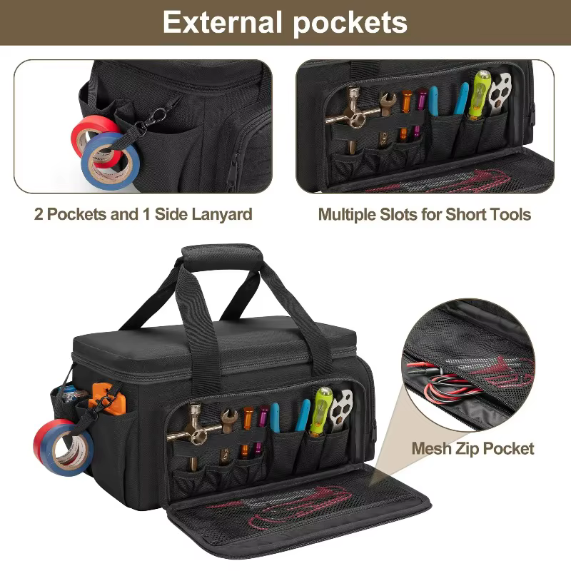 Sac à outils tactique robuste de 14 pouces