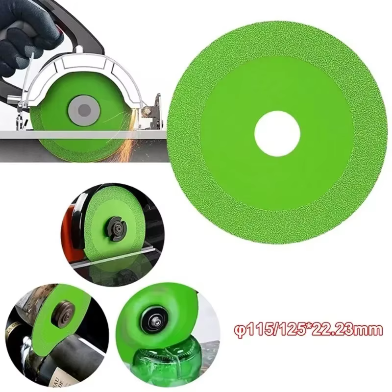 Disque de coupe en verre diamant 115/125mm