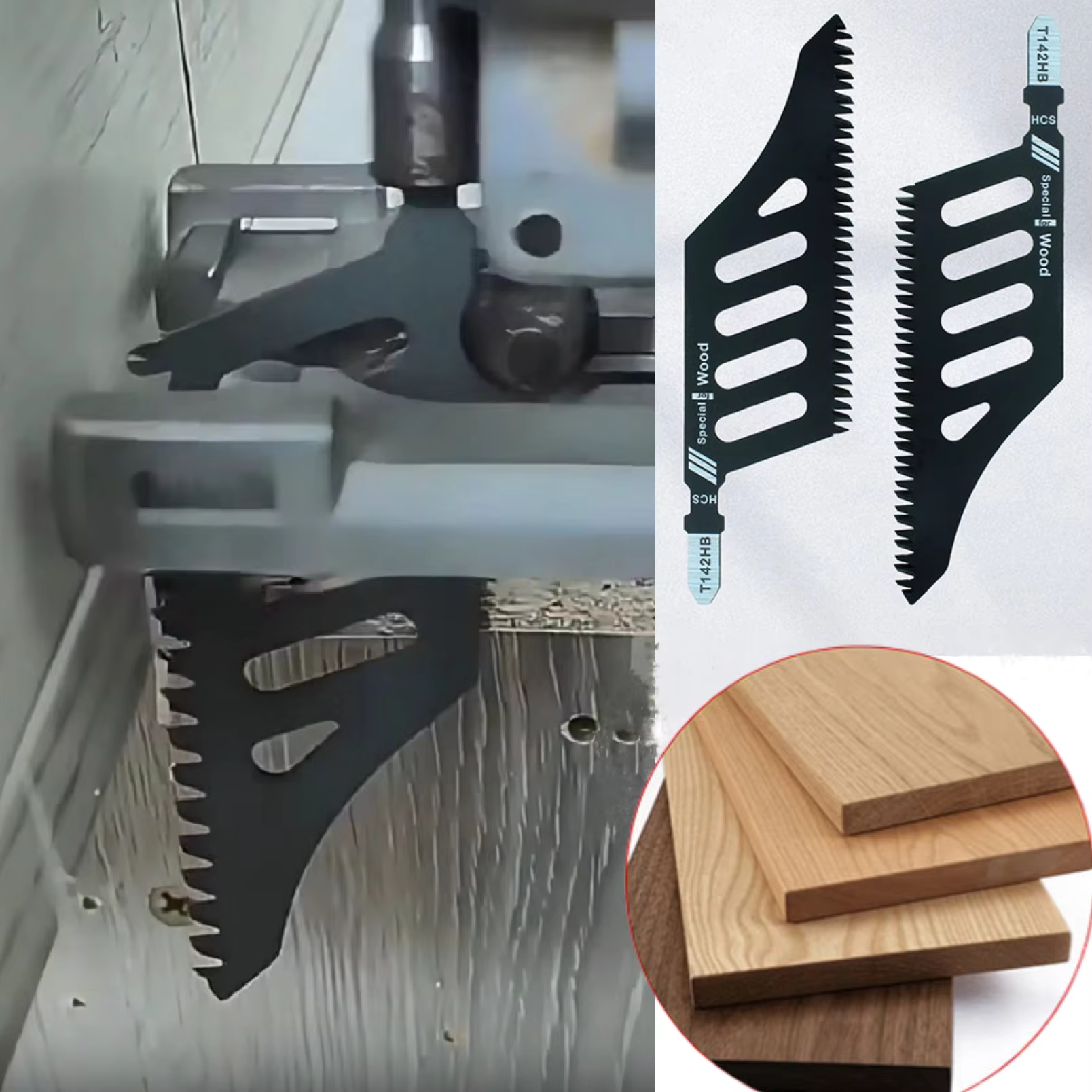 Lames de scie sauteuse professionnelles Extra longues de 127mm