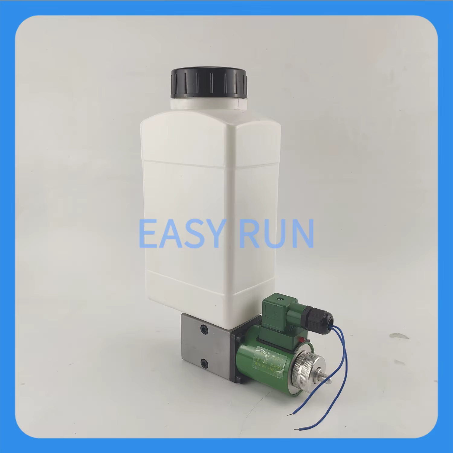 Système d'amortissement à fil unique, pompe à Piston électromagnétique, pompe de lubrification pour escalator, AC220V 2L, pompe pour Machine-outil textile