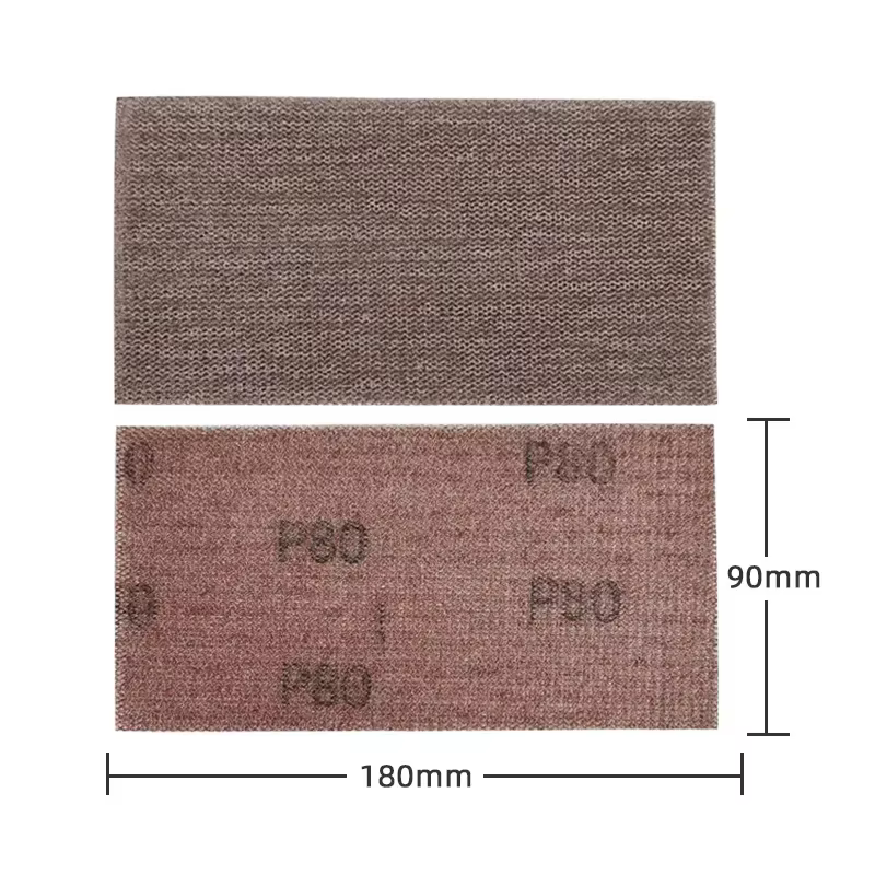 Papier de verre à mailles pour FESTOOL Mirka Etc ponceuse abrasif rectangulaire sec