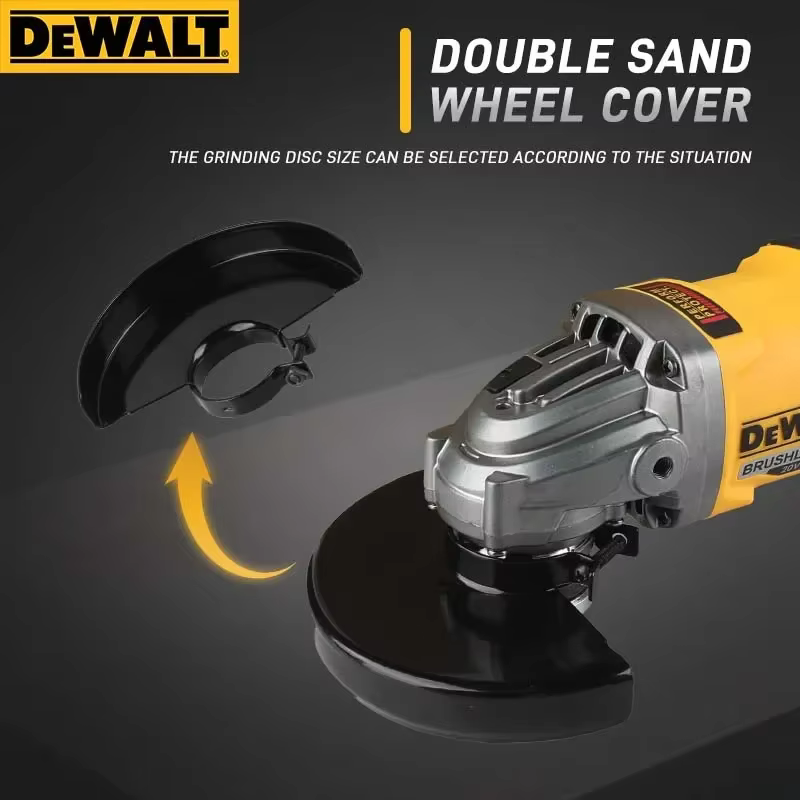 Meuleuse sans fil DEWALT DCG414 (125 mm) : Outil multifonction pour la découpe et le polissage intensifs