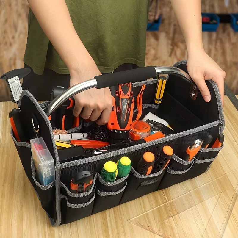 Boîte à outils empilable grande capacité
